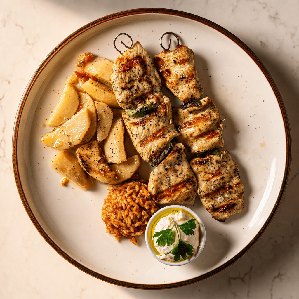 Chicken Skewers.