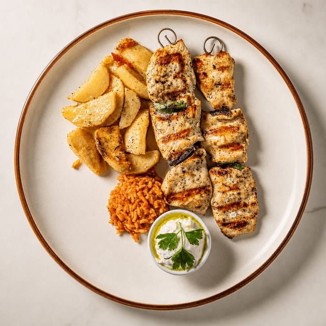 Lamb Skewers.