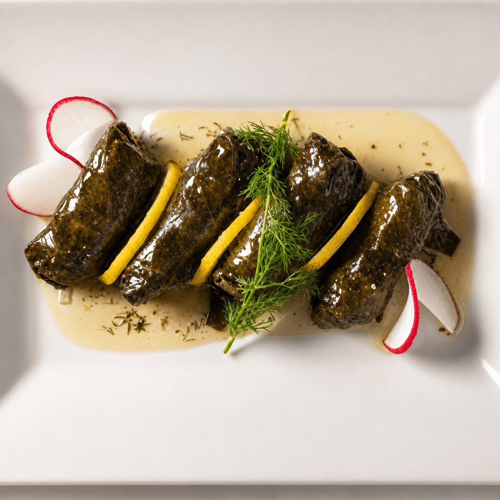 Dolmades.